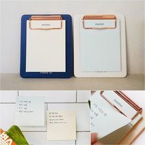 리틀 메모지 클립보드 메모홀딧 메시지 주문판 수첩, 오션