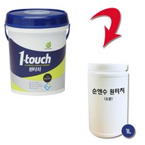 노루페인트 친환경 내부용 수성페인트 순앤수 원터치 1L 무광, 민트2, 1개