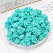 100pcs 장미의 웨딩 테디 베어 diy 선물 발렌타인 데이 선물 인공 꽃 새해 크리스마스 장식 홈 조화, 5-100 조각