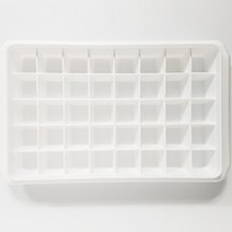 조각얼음트레이 각얼음얼리기 냉동 모양틀 40칸