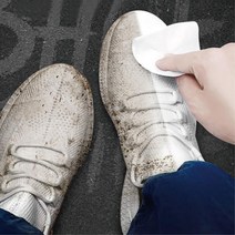 천 운동화 강력한 신발 클리너 닦는 클렌징 물 티슈 클리닝 컨버스 등산화 고무 세척 지우개 세탁, 신발 클리너 물티슈