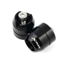 야마하 바이크 오토바이 핸들 바 그립 엔드 캡 플매트 카펫 러그 슬라이더 XMAX300 XMAX 300 -, [01] End plug-Black