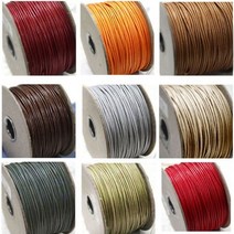 천마마-부자재) 오시도리면끈(면왁스끈)1.5mmx2y9종(20-649) - 장식 원피스 파우치 가방 홈패션, 그레이