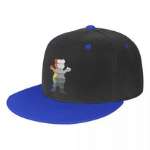 맥도날드 산타 클로스 스냅 백 모자 컬러풀 야구 재미있는 프리미엄, 04 Blue_01 One Size