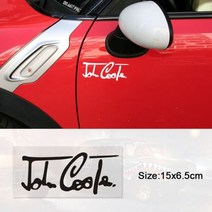 자동차휠 미니 쿠퍼 스티커 JCW f56 R55 R56 R60 R61 F54 F55 F56 F60 Countryman Accessories decoration, 15 N 6.5cm_Gold