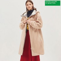 베네통 베네통 울 테리 후드 점퍼 BAJP95061_BG