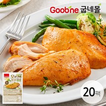 [굽네 오통닭]치킨맛 오븐구이 통 닭가슴살 오리지널 110g*20팩 CQ05, 02.오통닭 오리지널 20팩_CQ05, 20개, 110g