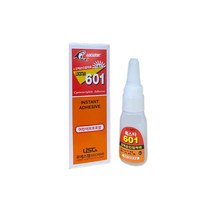 INVEN* 고급 록스타 601 순간접착제 6ml @안전2중포장@1개/5개/10개/30개(1갑), 10개