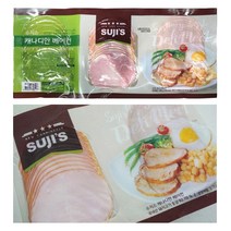 코스트코 수지스 캐나디안 베이컨 600g(200gx3) 아이스팩+보냉팩포장, 1팩