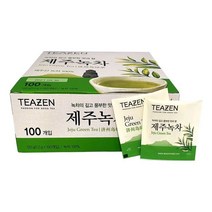FOOD티젠 제주 녹차 100 어린 녹차잎 100티백 건강 티백 티백차 삼각티백 과일차 홍차 녹차 허브티FW59D6F8, 1