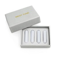 교반기 탁상 마그네틱 드릴 자석 교반기 바 크기 35mm 28mm 10mm PTFE 막대 7 개 4 키트 상자 포함, 06 F  4pcs 25mm SET