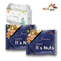 넛츠피아 잇츠넛 프리미엄 진 하루견과, 25g, 50개입