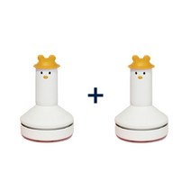 [마루창고]1+1 데스크탑 미니청소기 핸디 청소기[C503], 화이트+스카이