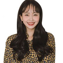 가발매니아 베이스펌 65cm 오픈반가발 리얼하프피스(제디원사) u자형, 내츄럴블랙, 1개