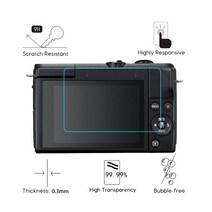 2.5D 9H 투명 강화 유리 캐논 EOS M200 M6 M6II M3 M50 M M2 방수 스크래치 방지 화면 보호기, 08 EOS M50II