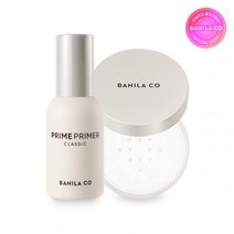 BANILACO 프라임 프라이머 클래식+피니쉬 파우더 12G 세트, FREE