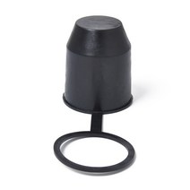 견인볼 견인장치 히치 트레일러 1pc 유니버설 트레일러 히치 볼 커버 캡 견인 바 보호대 액세서리, 1pc 블랙, 02 black