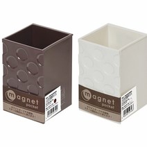 나카바야시 다양한 활용 가능한 자석 펜홀더 펜꽂이-소형 RF511, 브라운