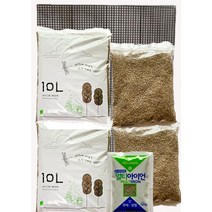분갈이 4종세트 / 가벼운다용도배양토 10L + 세척마사토 + 영양제 + 깔망, D세트 (흙2+마사토2+영양제+깔망)