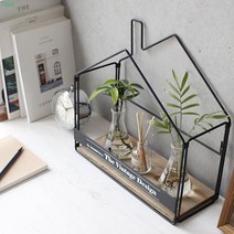 빈티지 인테리어 장식 철제 선반 화이트 거실 주방 집들이 자취 선물 원룸 인테리어