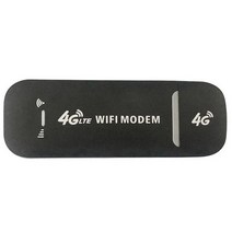 150Mbps 4G LTE USB 모뎀 WiFi 라우터 어댑터 무선 네트워크 카드 범용, 01 Black