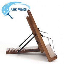 HAPST_ 수험생용품 학생독서대 키즈독서대 책받침 교회의자 고시생용품 공부독서대, 선택_ 각도조절 대나무 중형 ABC독서대 북스탠드, 상품선택함
