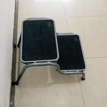 카라반 발판 튼튼한 계단 캠핑카 트레일러 2단, 1단계 -높이 35cm