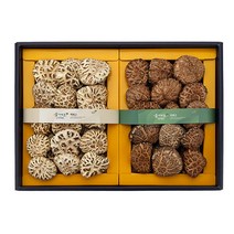 남도미향 장흥 표고버섯 선물세트 백화고혼합1호 선물세트 백화고(중)250g+흑화고(중)250g, 단품