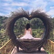 발리스타일 둥지의자 포토포인트 흔들의자 그네의자, 발리러브버드네스트B(BaliLoveBirdsNestB)