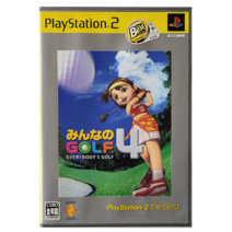 PS2 모두의 골프 4 빅히트 일판 중고 메뉴얼X