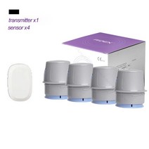 휴대용 스마트 비침습성 혈당 측정기 센서 스캐너 손가락 없는 24 시간 연속 모니터링, 07 Full set plus sensor