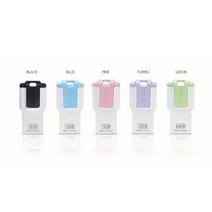 (액센 USB H43_QUAD 4GB (4GB/블루 블루/액센, 블루, 단일 저장용량