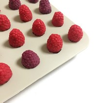 실리콘몰드 - 라즈베리 산딸기 (25구) #작은딸기몰드 #딸기몰드 #석고몰드 #산딸기몰드