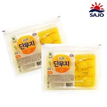 일미 반달단무지 2.8KX4 업소용 대용량 식자재, 1