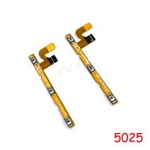 전원 켜기 끄기 볼륨 업 다운 사이드 버튼 플렉스 케이블 알카텔 3C 5026D 5026 5026A 용 스위치 10 개