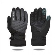 겨울 혹한기 스마트 다운힐 방수 방한 기모 스키 보드 등산 레저 패션 장갑, 주황_XL