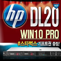 DL20 G10 (E-2224 32GB 1TB WIN10) 서버 HP