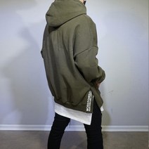 기모 옆트임 오버핏 후드티 4 color