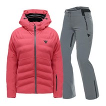 22다이네즈 여성스키복 SKI DOWNJACKET S W PINK/HP VERGLAS PANTS W CA-RO