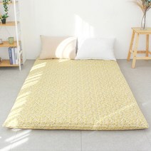 아르떼베딩 더블 요커버 국산 순면 사계절 양면 누빔, 글로리 옐로우