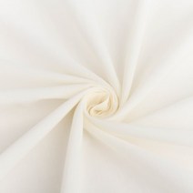 진흥 텍스타일 순면 바이오 워싱 아사 무지 60수 원단 1yard 기준, 오프 화이트