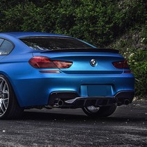 BMW 6시리즈 M6 F06 F12 F13 오리지널 카본 스포일러 디퓨저 용품, B TYPE (6시리즈 카본 스포일러)