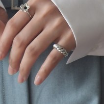 크로와상 꼬임 꽈배기 애끼 새끼손가락 반지
