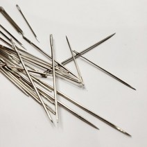 3종 손쉬운 실꿰기 바늘세트 케이스보관 큰귀 손바늘