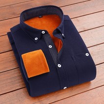 셔츠 남성 빈티지 코듀 데미지 셔츠 남 기모 도톰 캐주얼 슬림 중년 코트