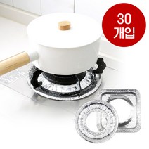 깔끔 가스렌지 커버 (30개입) 가스레인지 철벽 커버하 방어 렌지 오염방지, 원형(30개입)