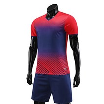 축구유니폼제작 어린이축구유니폼 남자 축구 유니폼 세트 셔츠와 반바지 통기성 빠른 건조 사용자 정의 DIY 이름 번호 스폰서 로고