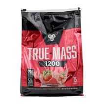 비에스엔 트루-매스 1200 파우더 프로틴 & 카보하이드레이트 드링크 믹스 단백질 보충제, 4.65kg x 1개, 4.7kg, 1개