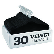 위드샤인 논슬립 고급 벨벳 옷걸이 바지 니트 정장 미끄럼방지 고리회전 행거 30개, 그레이