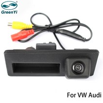 어라운드뷰 후방 사이드 카메라 GreenYi-차량용 카메라 아우디 A4 A5 S5 Q5 VW 파사트 티구안 골프 투란 제, 한개옵션0
